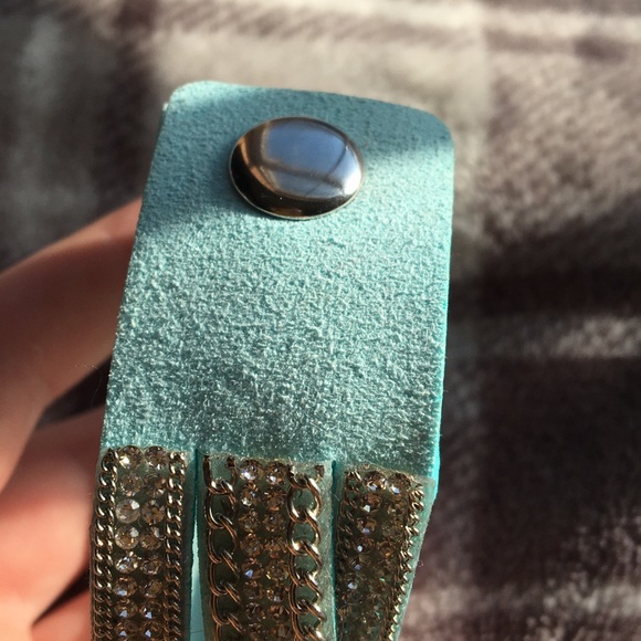 Paparazzi bracelet turquoise silver - Picture 2 of 4